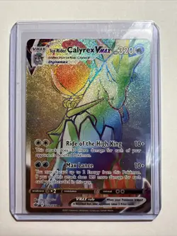 Ice Rider Calyrex VMAX 202/198 Chilling Reign Secret Rare Pokemon TCG NM - Image 1