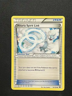 Pokemon XY Fates Collide - Altaria Spirit Link - Non Holo Uncommon - 91/124 - NM - Image 2