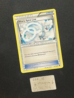 Pokemon XY Fates Collide - Altaria Spirit Link - Non Holo Uncommon - 91/124 - NM - Image 3