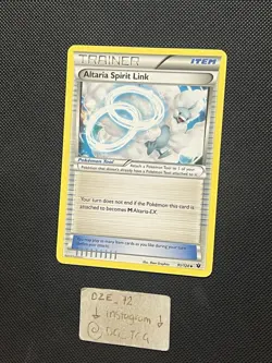 Pokemon XY Fates Collide - Altaria Spirit Link - Non Holo Uncommon - 91/124 - NM - Image 4
