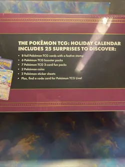 Pokemon 2025 Holiday Calendar New Sealed - Image 2