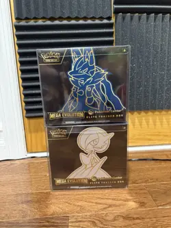 Pokemon TCG Mega Evolution Pokemon Center ETBs 2 Factory Sealed Boxes New - Image 1