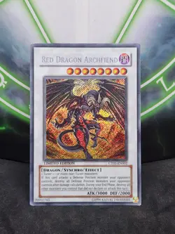 Yugioh Red Dragon Archfiend CT05-EN002 Secret Rare Limited Ed HP - Image 1