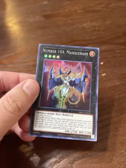 Number 104: Masquerade Super Rare OP27-EN010 Yugioh - Image 4