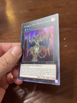 Number 104: Masquerade Super Rare OP27-EN010 Yugioh - Image 5