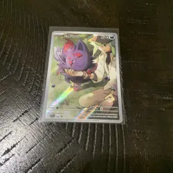 N's Zorua Journey Together ETB Black Star Promo 189 Pokemon Card - Image 1