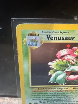 VENUSAUR BLACK STAR PROMO #13 HOLO RARE POKEMON CARD - WOTC Game boy Exclusive! - Image 3