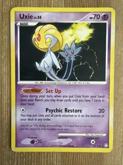 Pokemon Uxie - Rare - Legends Awakened - 43/146 - Trading Card Game HP - Image 1