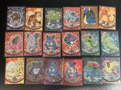 Vintage Topps Pokemon Card Lot - Topps And TV Animation Series - LP - NM - Image 1