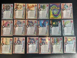 Vintage Topps Pokemon Card Lot - Topps And TV Animation Series - LP - NM - Image 2
