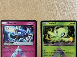 Pokemon TCG Celebi Prism Star LOT OF 3 CARDS - Includes Xerneas, Energy LP/MP - Image 4