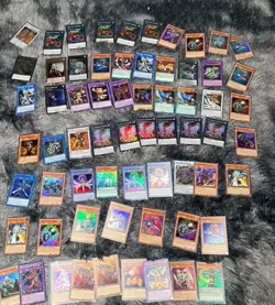 Lot of 100 Plus Cards Vintage 1996 Yu-Gi-Oh! Holo Cards Included - Image 1
