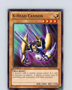 Yu-Gi-Oh TCG X-Head Cannon YSKR-EN008 1st Edition Regular Common Card NM - Image 1
