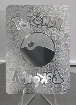 Pokemon Umbreon VMAX 310hp Dynamax Silver Foil Fan Art Collector Card Moonbreon - Image 2