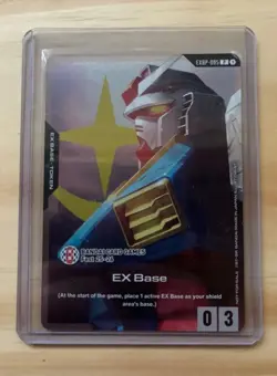 EX Base EXBP-005 Gundam TCG Bandai Card Games Fest 25-26 Stamped Exclusive Promo - Image 1