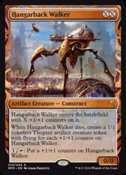 MTG English Hangarback Walker NM Foil Kaladesh Inventions - Image 1