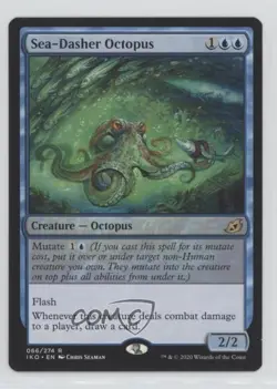 Sea-Dasher Octopus Magic: Ikoria: Lair of Behemoths IKO #066 - Image 1