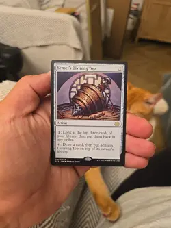 Magic: The Gathering Sensei's Divining Top Double Masters 2022 - Image 1