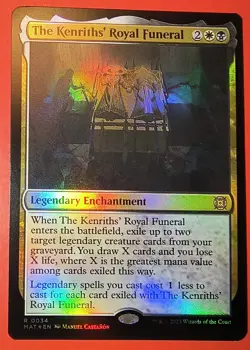 THE KENRITHS' ROYAL FUNERAL (Foil) MTG March of the Machine: The Aftermath MAT - Image 1