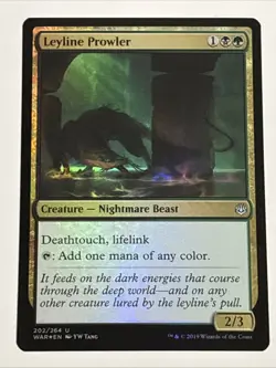 MTG War of the Spark Leyline Prowler Foil 202/264 NM - Image 1