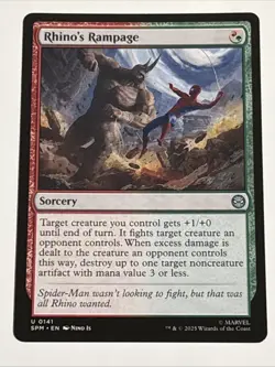 MTG Universes Beyond: Spider-man Rhino's Rampage 0141 NM - Image 1