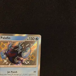 Palafin 2024 Pokemon Paldean Fates Scarlet Violet A64 #124 Baby Shiny Rare - Image 4