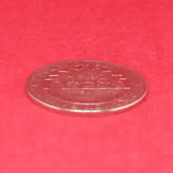 Rhydon Pokemon Coin Battle Medal Silver SP20 Japanese Nintendo Japan F/S - Image 4