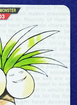 Exeggutor Carddass 103 Red 1996 Bandai Nintendo Pokemon Card Japanese F/S - Image 3