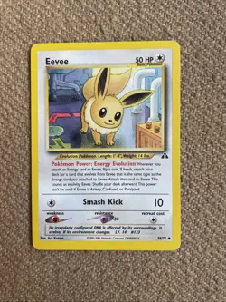 Eevee 38/75 Neo Discovery Pokemon TCG - Image 2