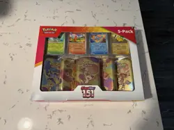 Pokemon Scarlet & Violet 151 Mini Tins 5 Pack Sealed Costco Bundle Box - Image 1