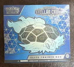 Pokemon TCG Scarlet & Violet SV: Stellar Crown Elite Trainer Box ETB NEW/SEALED - Image 1
