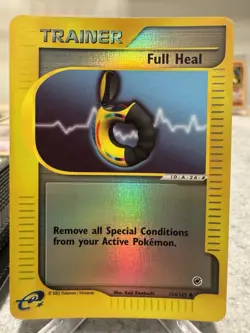 Pokemon TCG Full Heal Expedition Base Set 154/165 Reverse Holo Common NM ! - Image 1