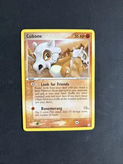 Pokemon TCG Cubone Team Rocket Returns 51/109 Regular Non Holo Common - LP/NM - Image 1