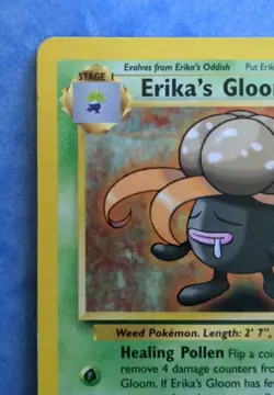Pokemon TCG Erika’s Gloom 45/132 Gym Heroes Wizards 2000 - Image 2