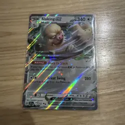 Slaking EX 147/191 Double Rare Scarlet & Violet: Surging Sparks Pokemon TCG - Image 1