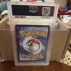 2025 POKEMON DRI EN DESTINED RIVALS ILLUSTRATION RARE ETHAN'S TYPHLOSION PSA 9 - Image 2