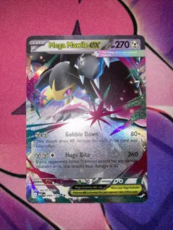 Mega Mawile ex 094/132 Mega Evolution Holo Double Rare Near Mint English Pokemon - Image 2