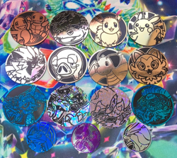 Official Pokemon TCG Coins, Tokens, & Condition Markers - Choose Your Coin! - Image 1