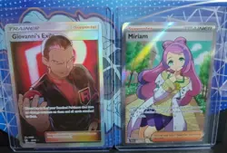 Lot Of 2 Pokemon Miriam 238/198-Giovanni's Exile 67/68 - Image 1