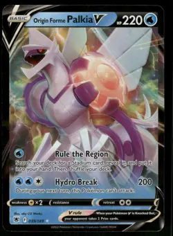 Origin Forme Palkia V 039/189 Ultra Rare Holo Pokemon NM - Image 1