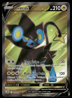 Luxray V (Full Art) 168/189 Ultra Rare Holo NM Pokemon SWSH10: Astral Radiance - Image 1