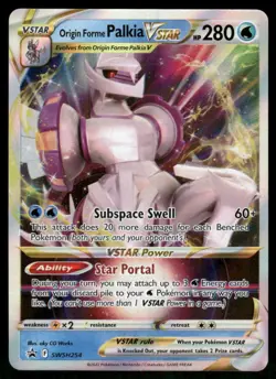 Origin Forme Palkia VSTAR SWSH254 Promo Holo NM Pokemon SWSH: Sword & Shield Pro - Image 1