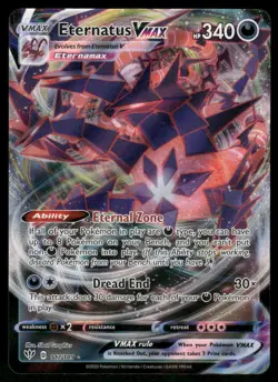 Eternatus VMAX 117/189 Ultra Rare Holo NM Pokemon SWSH03: Darkness Ablaze - Image 1