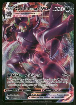 Grimmsnarl VMAX 115/189 Ultra Rare Holo NM Pokemon SWSH03: Darkness Ablaze - Image 1