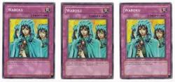3x WABOKU TRAP CARD PLAYSET Mixed Sets COMMON YUGIOH - Image 1