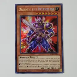 Orgoth the Relentless - BLRR-EN001 - NM/VLP - Secret Rare - 1st ed - Yugioh - Image 1
