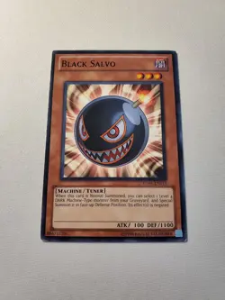 Yugioh - Black Salvo TU05-EN015 LP Unlimited Common - Image 1