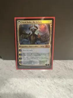 Magic The Gathering Nicol Bolas The Ravager Set 2019 Card #218 Near Mint Foil - Image 2