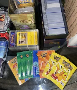 Entire Pokemon Collection 2000+ Cards sealed battle decks & OPEN packs - Image 5