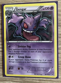 Gengar 60/162 XY BREAKthrough Rare Pokemon Card - Image 2
